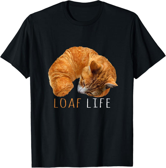 Croissant Cat Meme Kitty Loaf T-Shirt