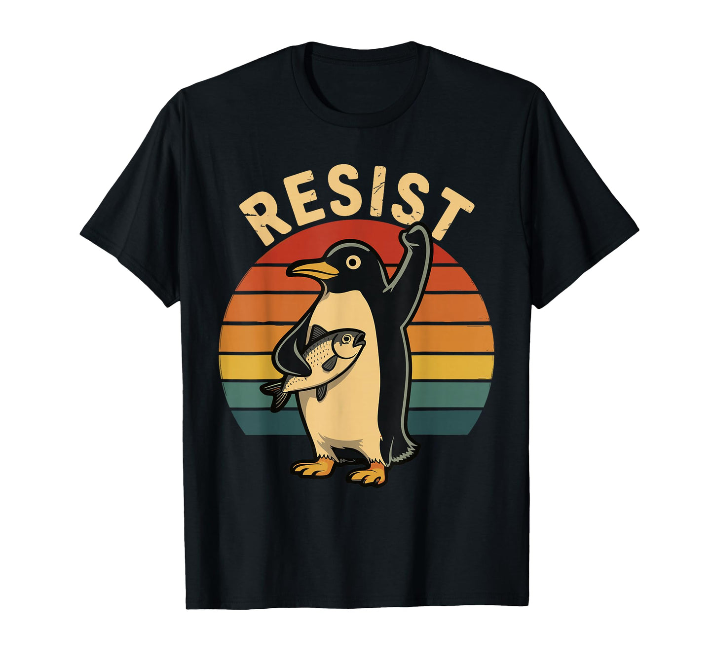 Penguin Meme Penguins Against Tariffs Sarcastic Saying T-Shirt