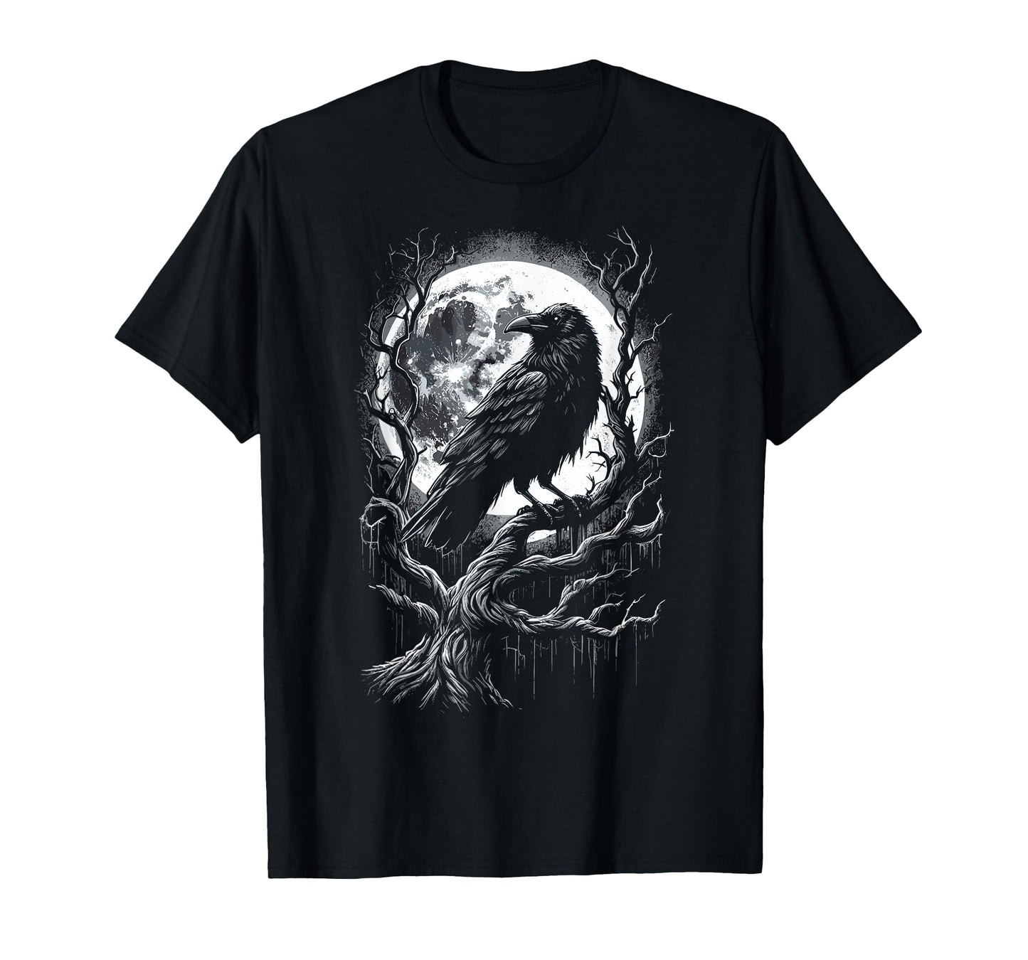 Black Crow Raven Bird T-Shirt