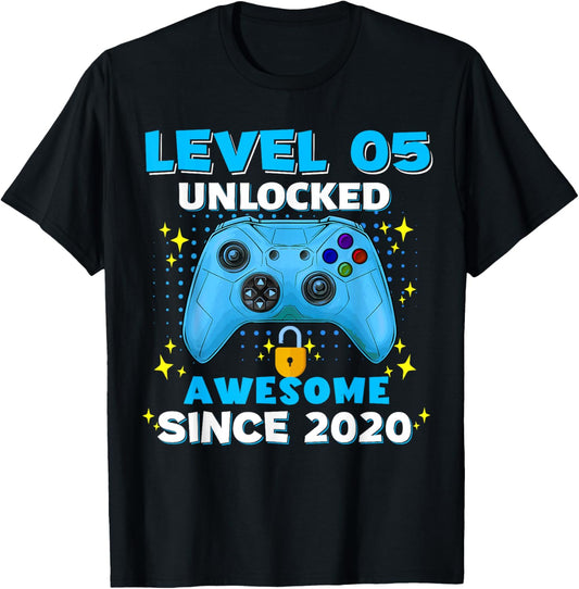 5th Birthday T-Shirt For Boys 5 Years Birthday Gifts T-Shirt