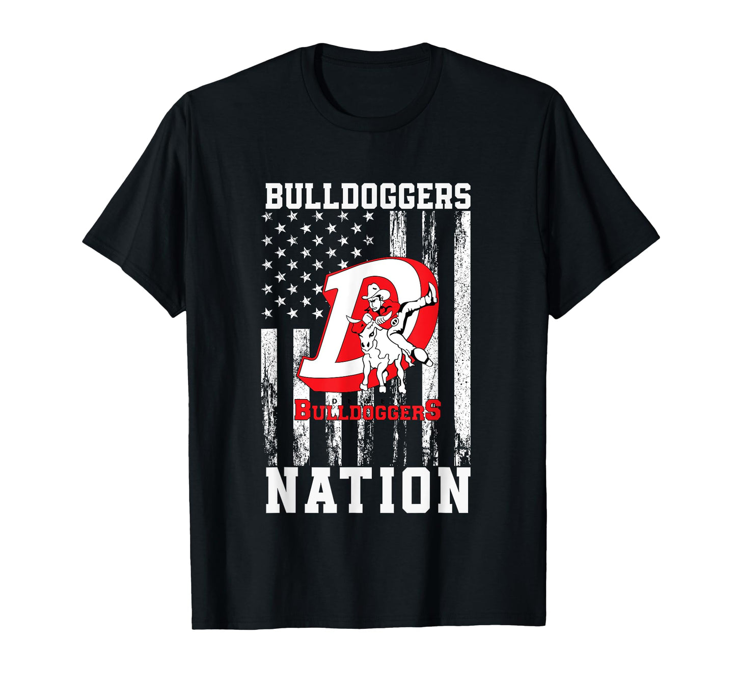 Dewey Bulldoggers Logo Nation HS T-Shirt