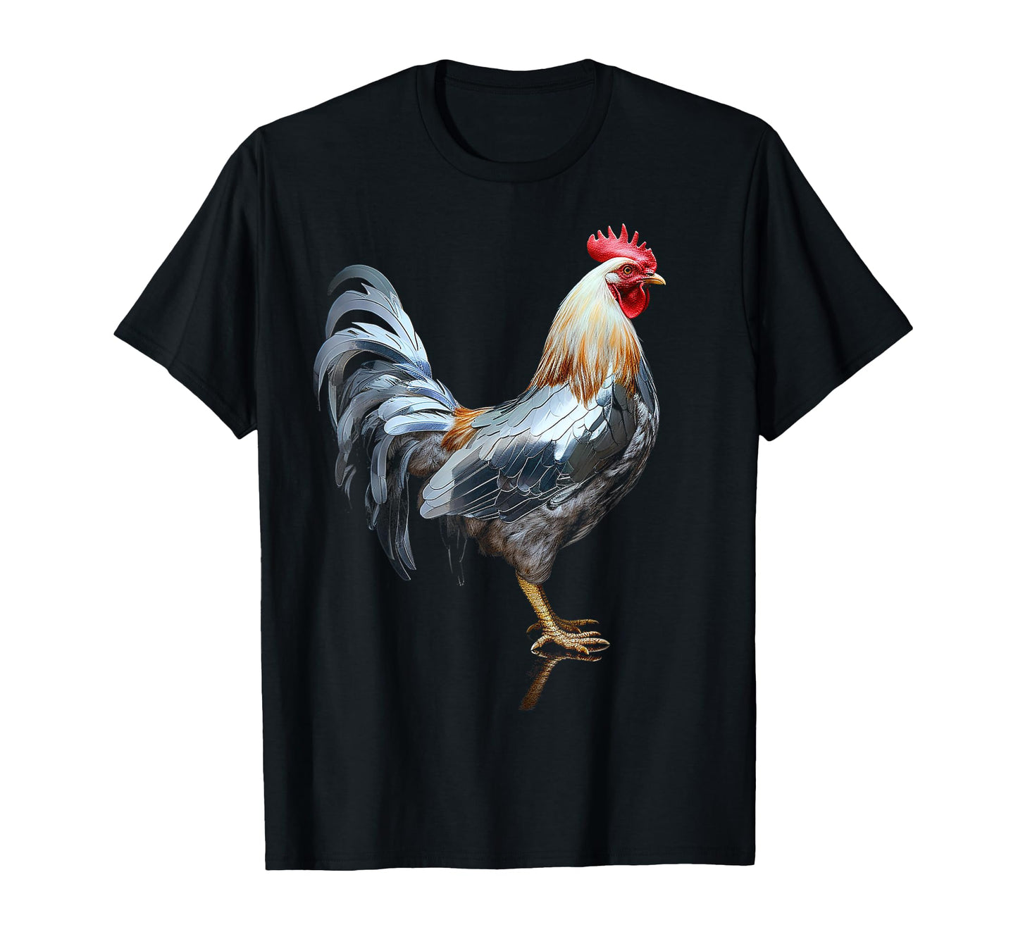 Chicken Animal Zoo Artwork Chicken T-Shirt