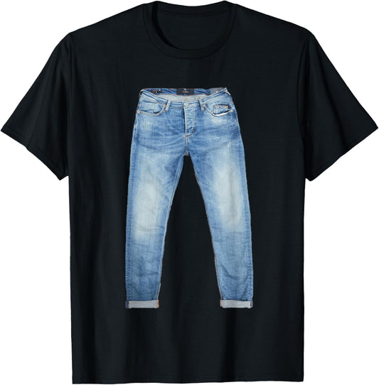 Jeans Trousers Funny Halloween Joke T-Shirt