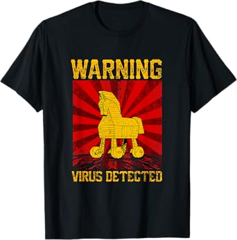 Trojan Horse Hacker T-Shirt T-Shirt