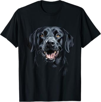 Black Labrador Retriever Love Labrador Mum Dad Chocolate T-Shirt