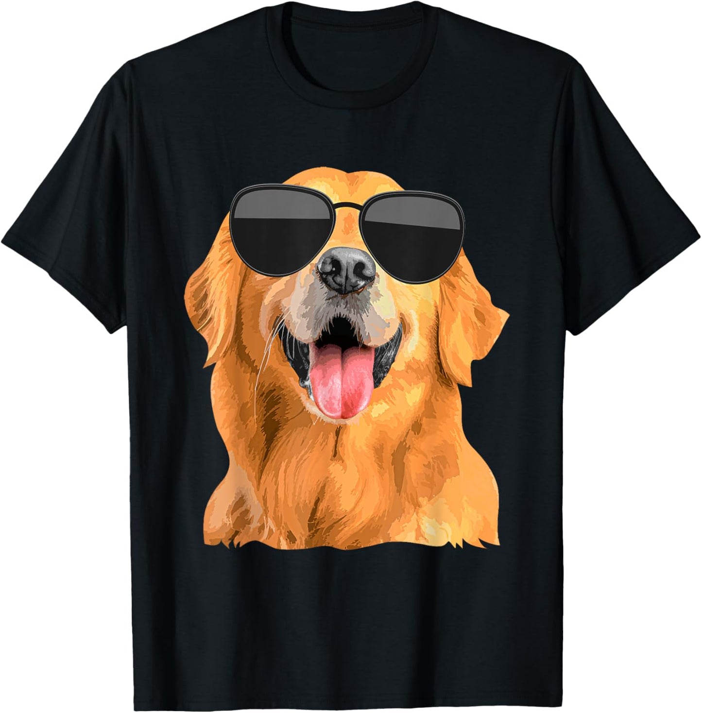 Golden Retriever Design For Men Women Golden Retriever Lover T-Shirt