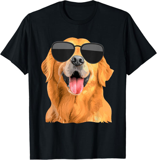 Golden Retriever Design For Men Women Golden Retriever Lover T-Shirt