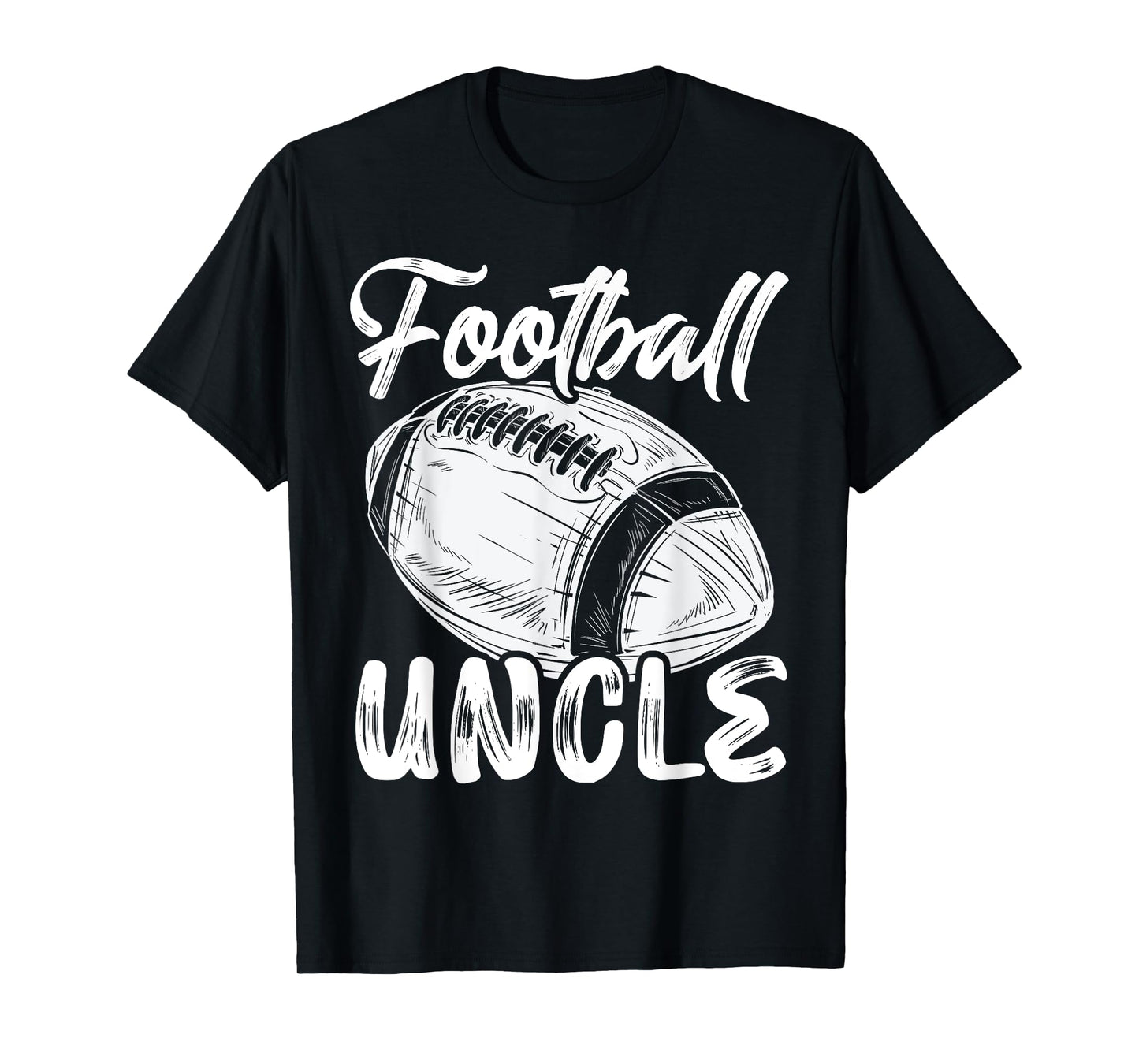 Football Uncle For Men Family Matching Players Fathers Day T-Shirt