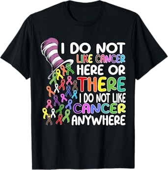 I Do Not Like Cancer Here Or There I Do Not Like Cancer T-Shirt