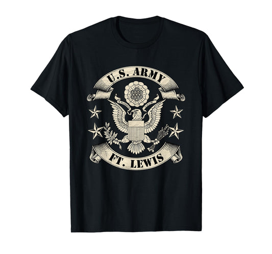 Fort Lewis US Army Base Ft Lewis Washington WA Gifts T-Shirt