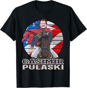 Casimir Pulaski Day American Polish Soldier Chicago Parade T-Shirt