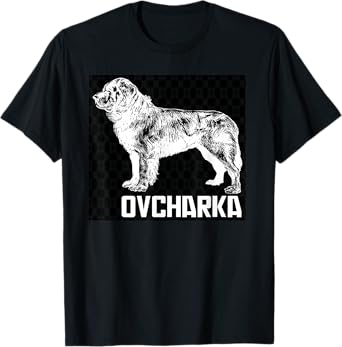 Ovcharka - Caucasian Shepherd Dog Caucasus Canine Animal Pet Men Women Kids T-Shirt