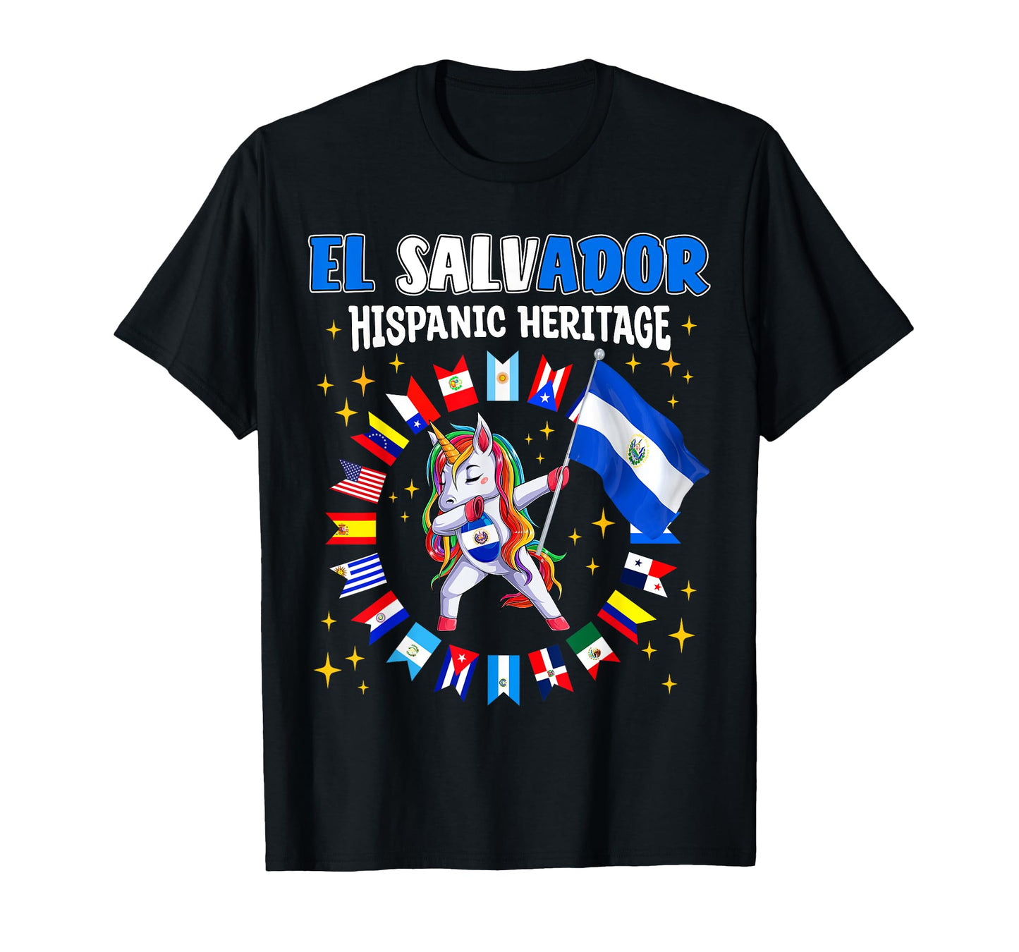 Hispanic Heritage Month El Salvador kids boys girls toddler T-Shirt