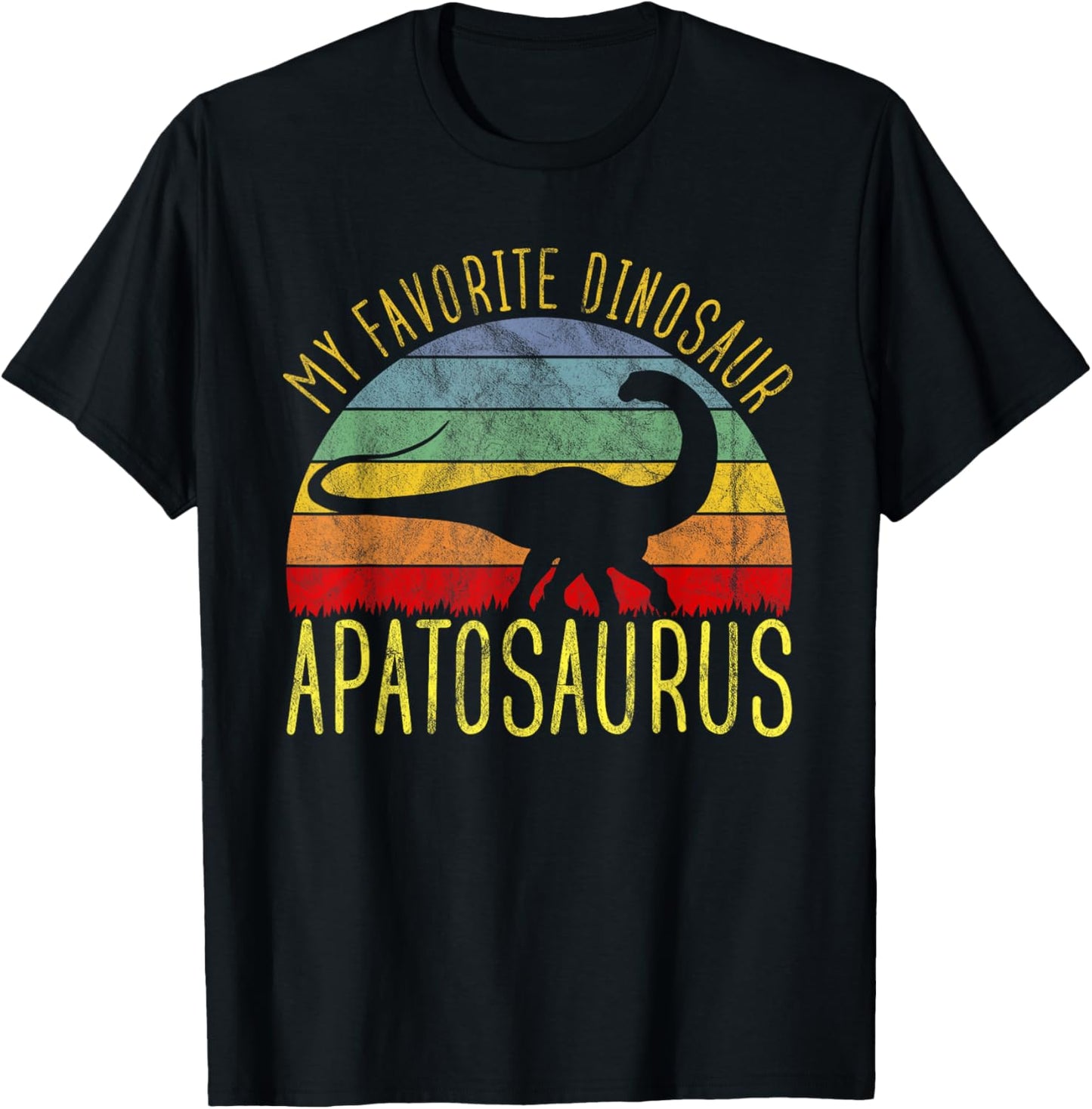 Apatosaurus Is My Favorite Dinosaur Dino Lovers T-Shirt