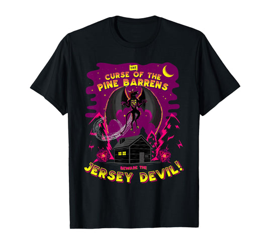 Epic Curse of the Jersey Devil Cryptids of New Jersey T-Shirt