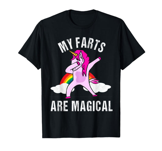 My Farts Are Magical Funny Unicorn Gag Gift T-Shirt