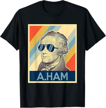 Hamilton tshirt wearing sunglasses T-Shirt