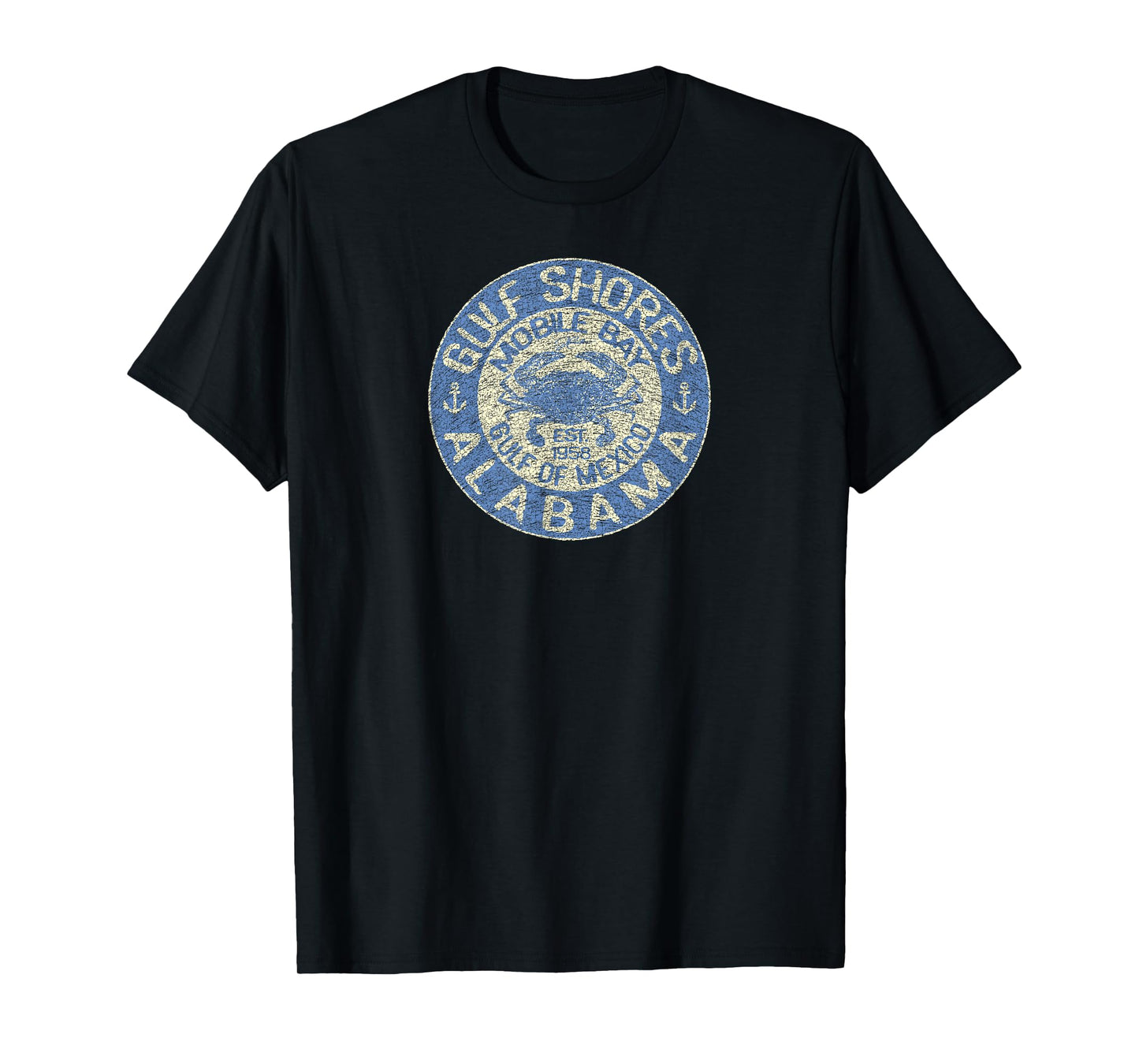 JCombs: Gulf Shores, AL, with Blue Crab T-Shirt