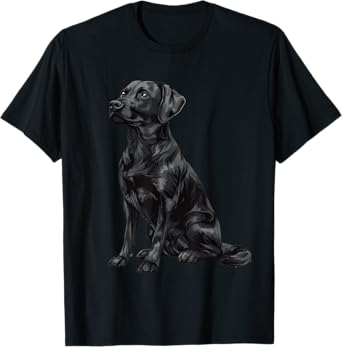 Black Labrador Retriever T-Shirt