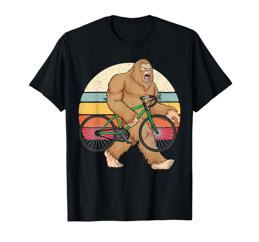 Bigfoot Bike Mountain Bike Bigfoot MTB Biking Cycling Biker T-Shirt