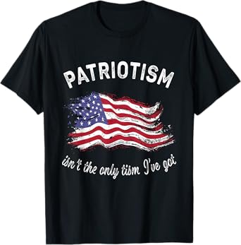 Patriotism isn't The Only Tism I've Got American Flag Autism T-Shirt