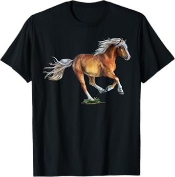 Majestic Haflinger | Haflinger Horse Lover Gift Idea T-Shirt