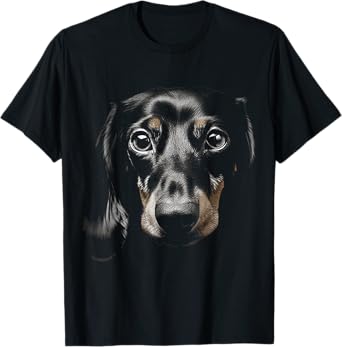 Dachshund Motif Pet Illustration Dog Dachshund Men Women Kids T-Shirt