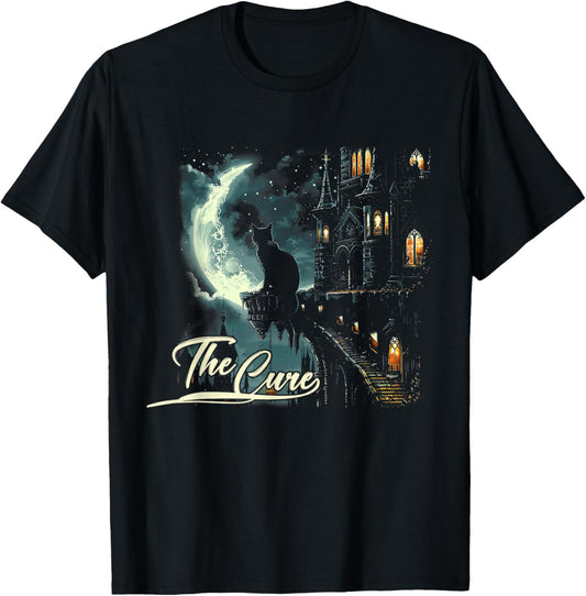 Cures Graphic Art Musician Funny Animal Cat Apparel Lovers T-Shirt