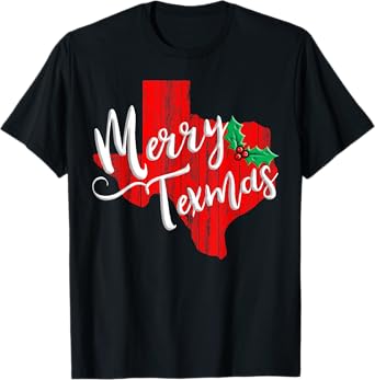 Merry Texmas Texas Christmas T-Shirt