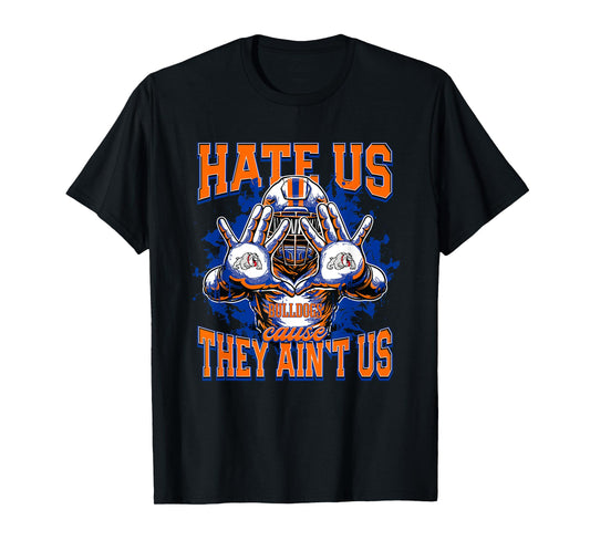 Freeport Bulldogs Logo Hate Us Cause They Ain't HS T-Shirt