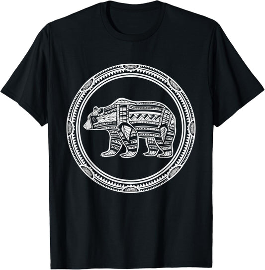 American Indian Indigenous People Native American Bear T-Shirt