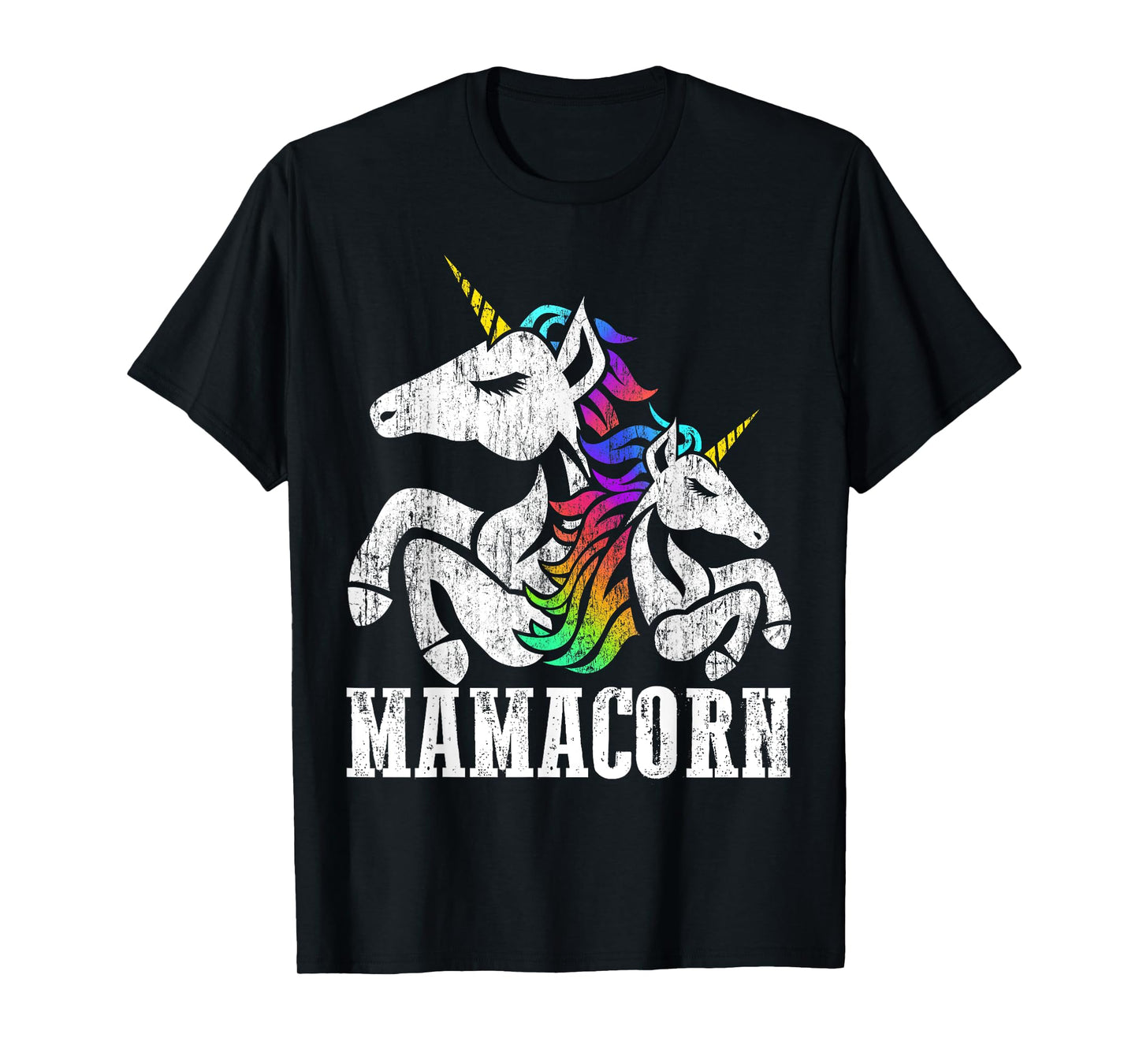 Mamacorn Unicorn Shirts for Women Mothers Day Gift T-Shirt