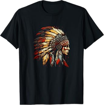 Native American Dreamcatcher Indian Design T-Shirt