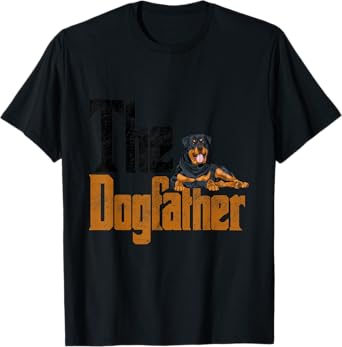 Mens Rottweiler dog father dog idea T-Shirt