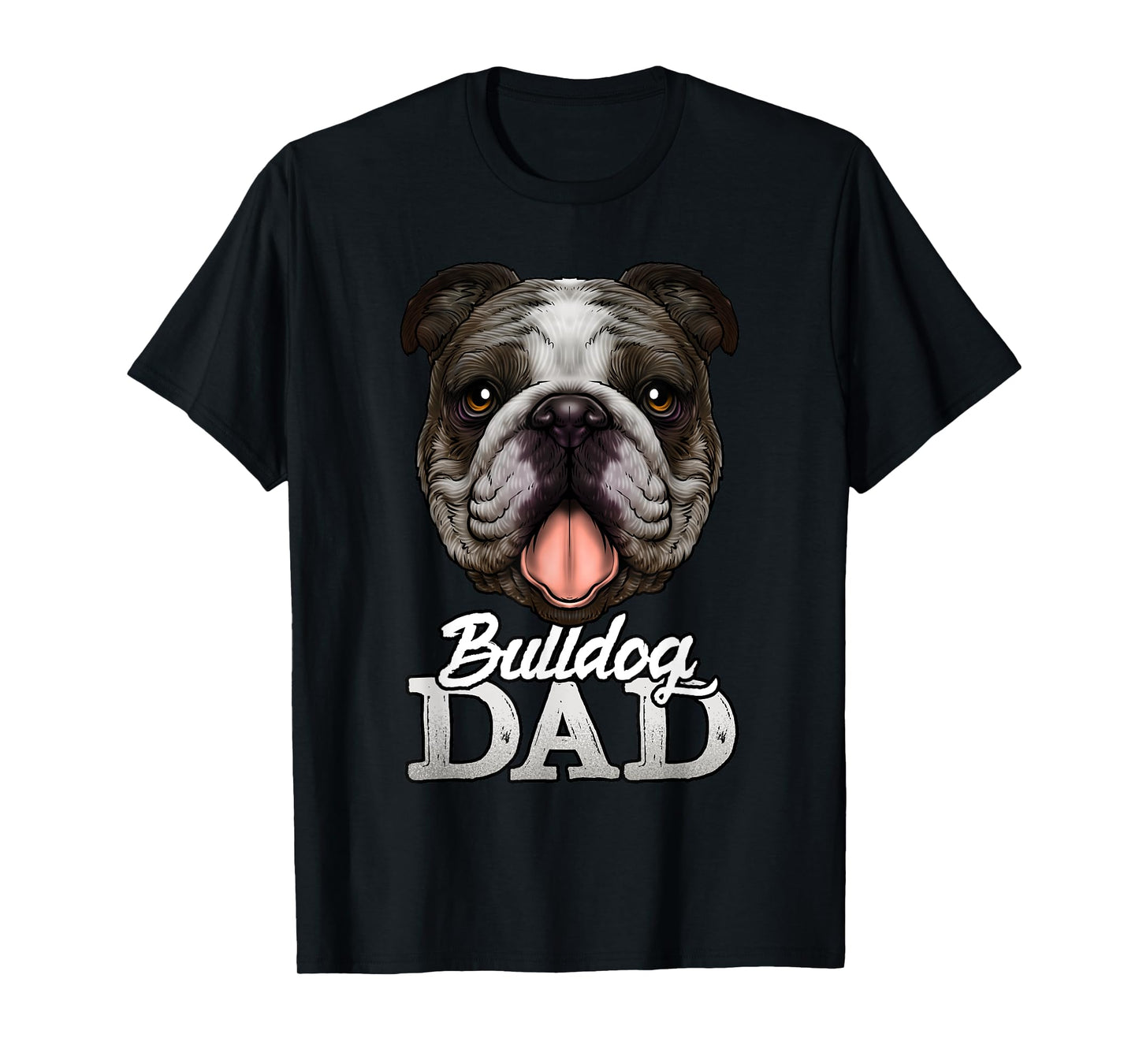 Dog Papa Shirt Bulldog Dad Gifts English Bulldog Gifts T-Shirt