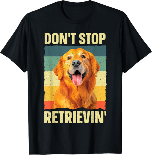 Golden Retriever Design For Men Women Golden Retriever Lover T-Shirt