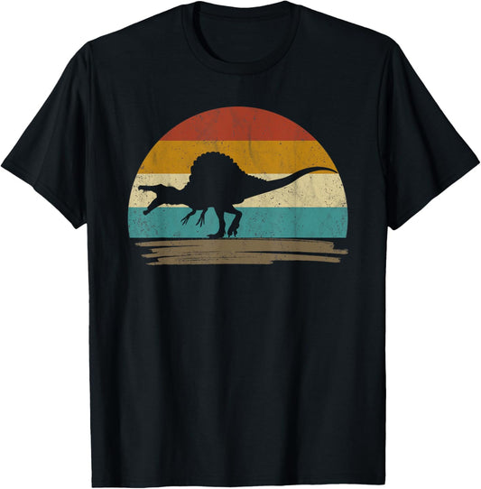 Retro Vintage Spinosaurus Dinosaur T-Shirt