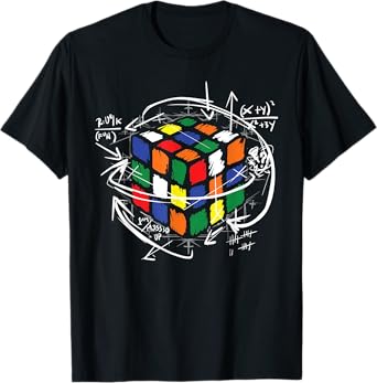 Math Puzzle Cube T-Shirt