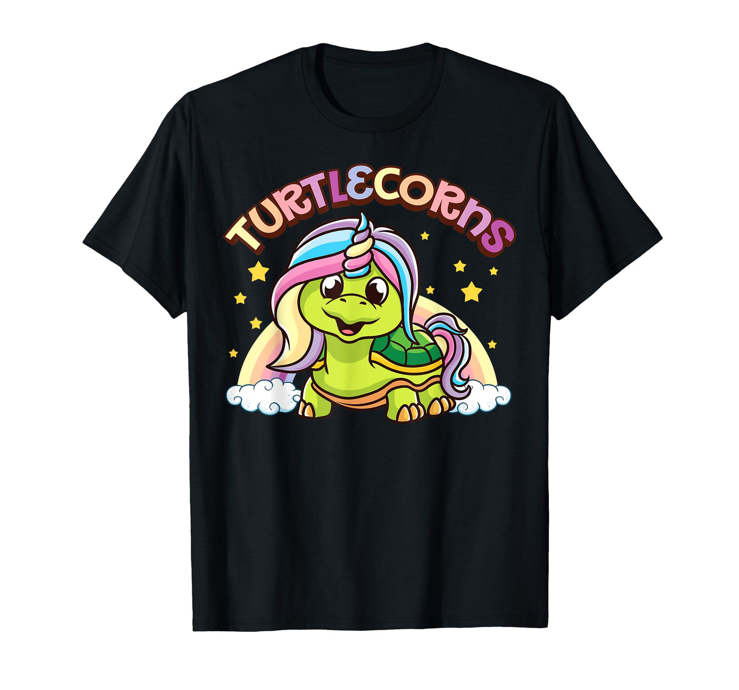 Turtlecorns Turtle Unicorn Cute, Adorable and Funny Design T-Shirt
