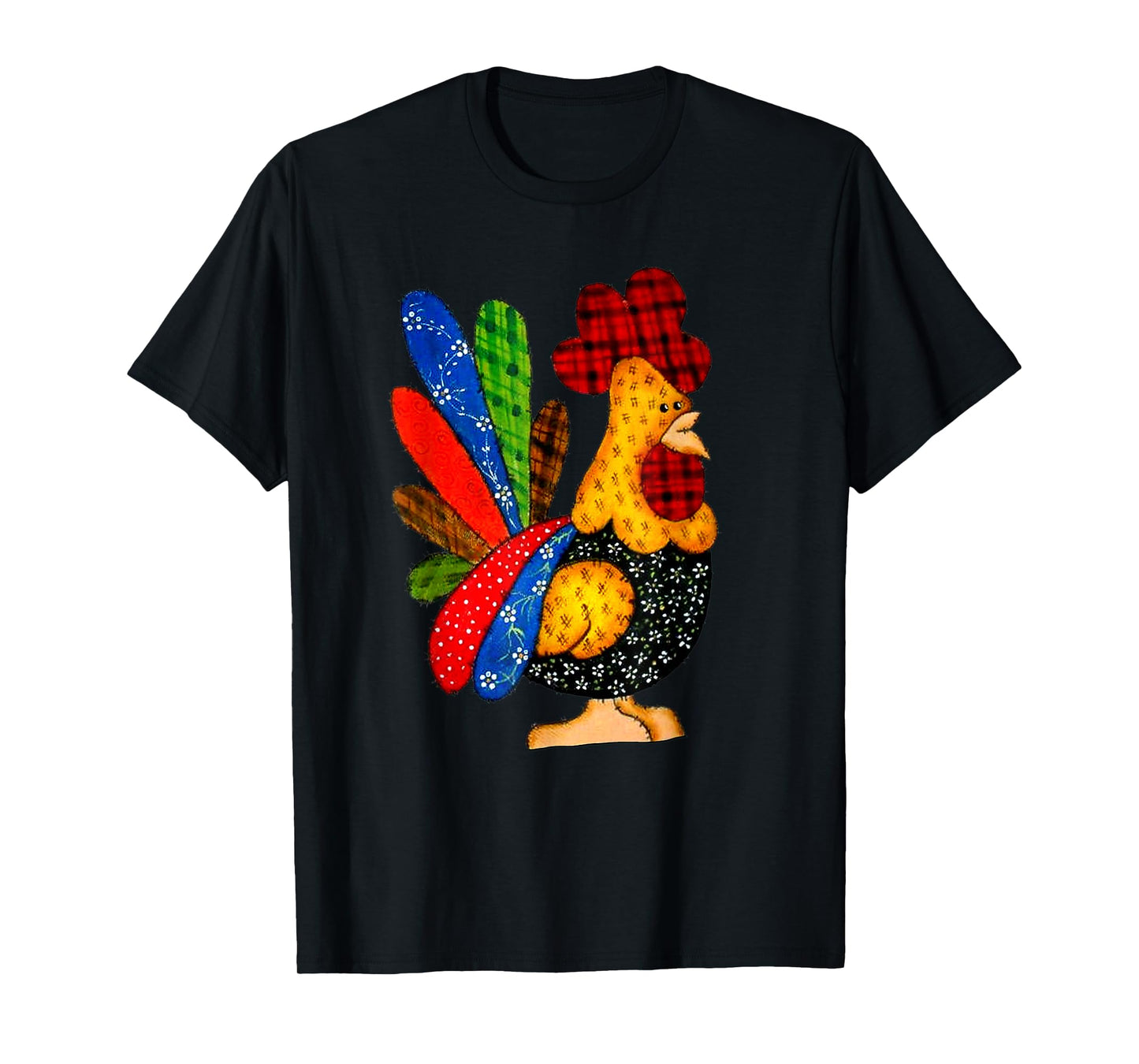 Quilting Chicken Funny Sewing Machine T-Shirt
