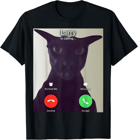 Evil Larry Cat T-Shirt