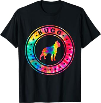 Tie Dye Bugg Dog Mom Dad Pet Lover T-Shirt