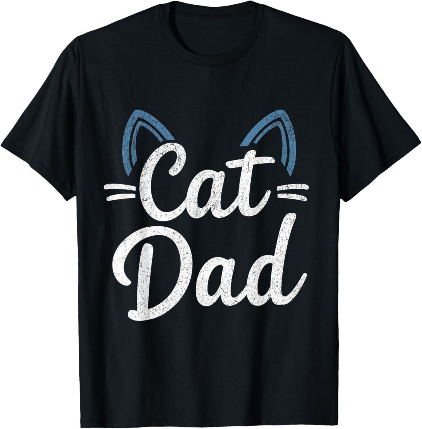 Cat Dad Happy Fathers Day For Cat Lovers Family Matching T-Shirt
