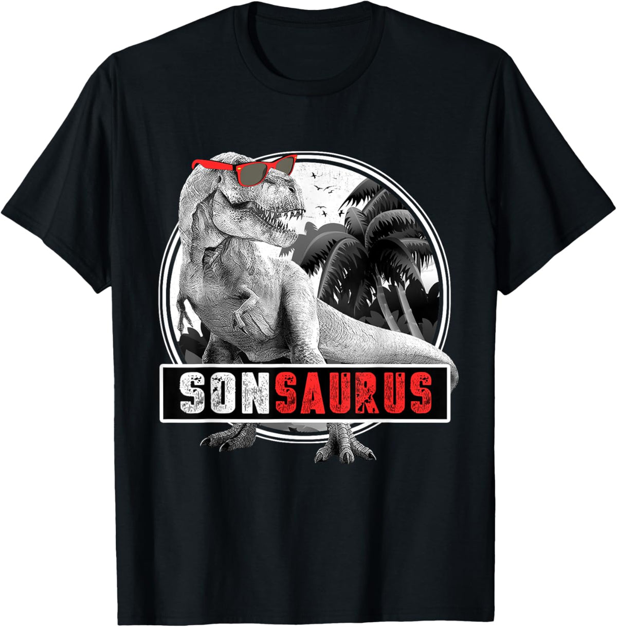 Babysaurus Sonsaurus T-Rex Son Saurus Baby Dinosaur Boy T-Shirt