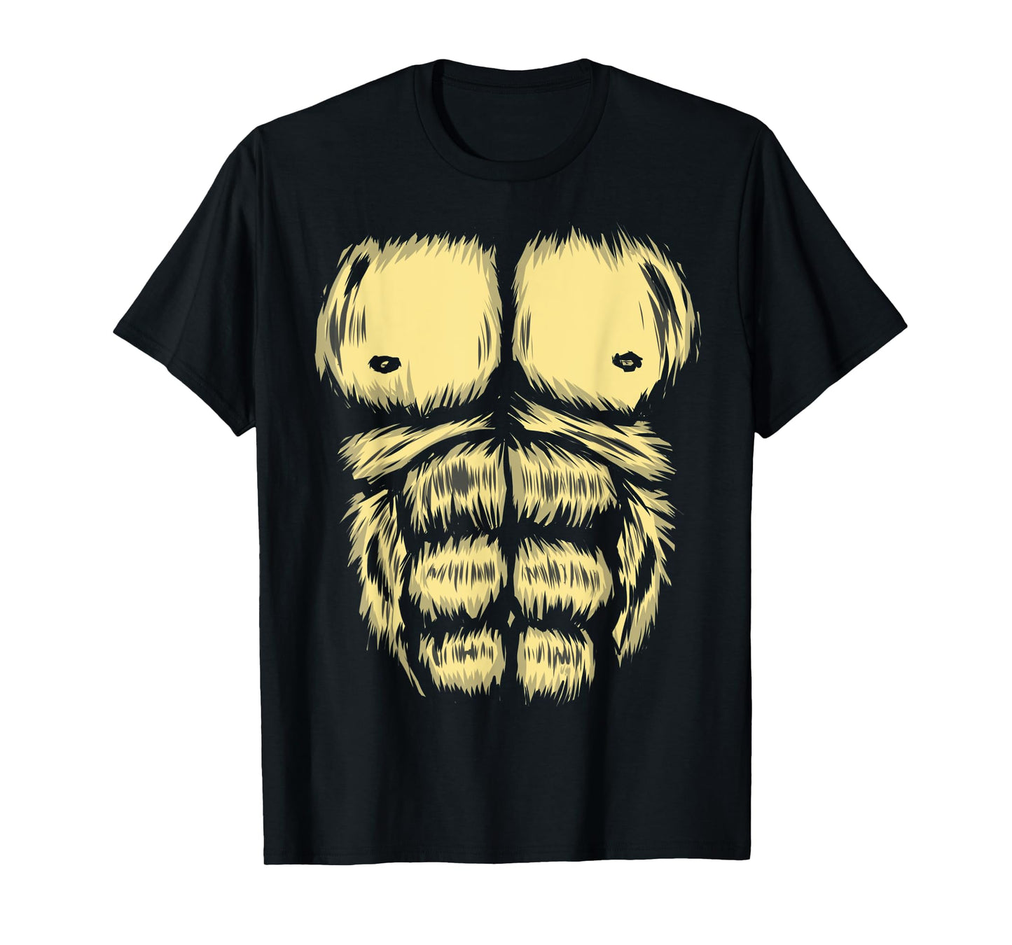 Gorilla Sixpack Halloween Kids Monkey Costume T-Shirt