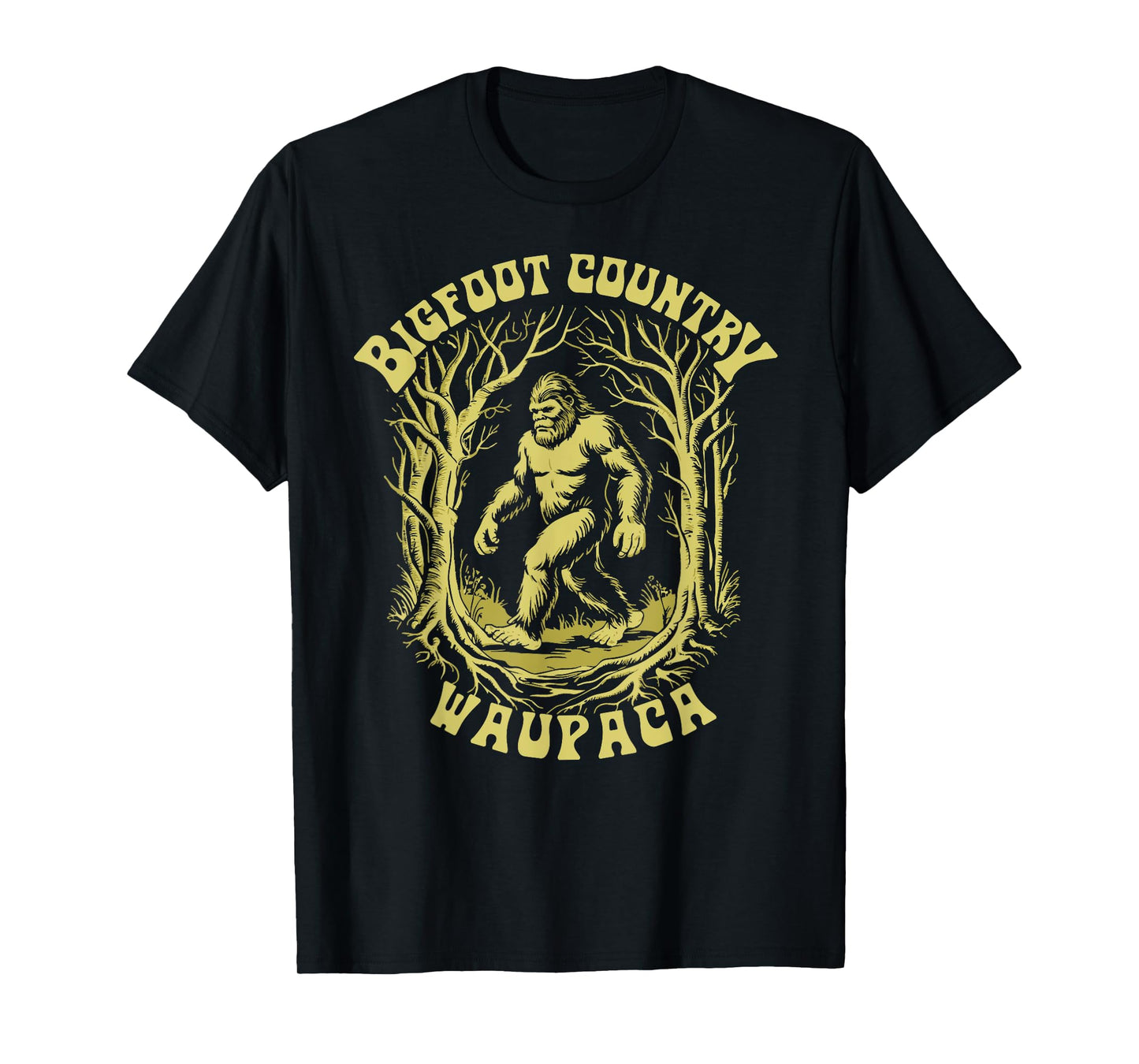 Waupaca Bigfoot Country Retro Sasquatch Lover Classic T-Shirt