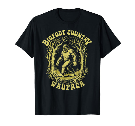 Waupaca Bigfoot Country Retro Sasquatch Lover Classic T-Shirt