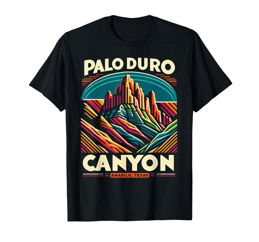Palo Duro Canyon Amarillo Texas Off-roading Desert Camo T-Shirt