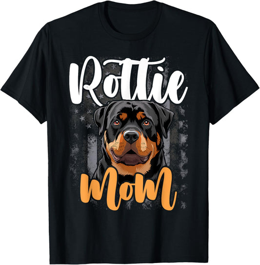 Rottie Mom Rottweiler Dog Mama T-Shirt
