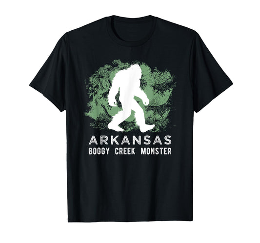 Boggy Creek Monster Bigfoot Shirt, Arkansas Sasquatch Tee T-Shirt
